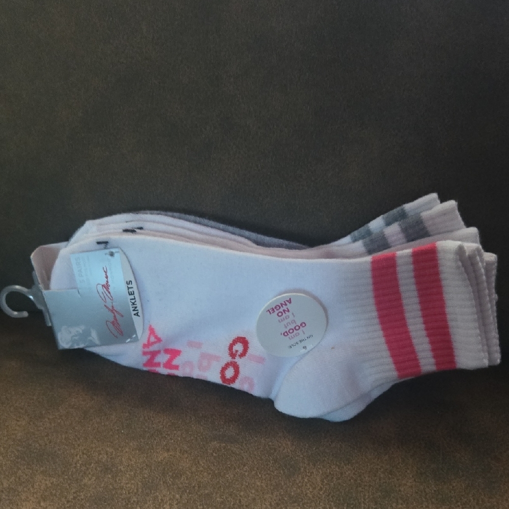 Marilyn Monroe "I Am Good But I Am No Angel" Anklet Socks ~ One Size Fits Most